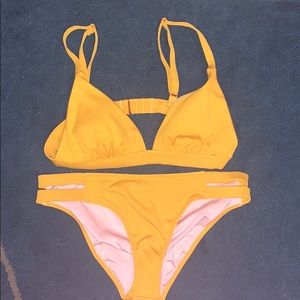 Shade & Shore Yellow Bikini